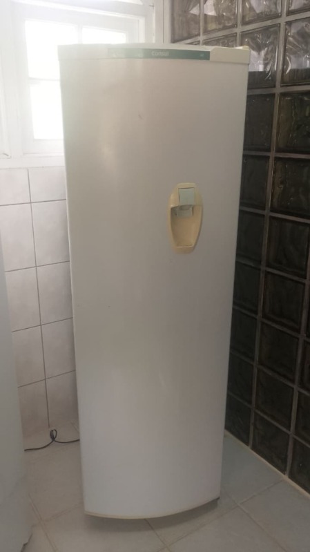 Uma Geladeira Consul - Capacidade de 280 litros - Tensão 220 - leilão extrajudicial - Não informado BR - lance mínimo R$ 1.000
