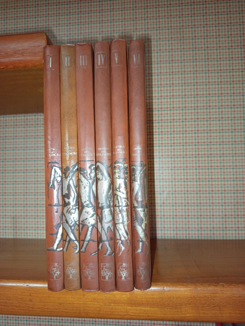 Coleção História das Civilizações, ed Abril. - leilão extrajudicial - Não informado BR - lance mínimo R$ 150