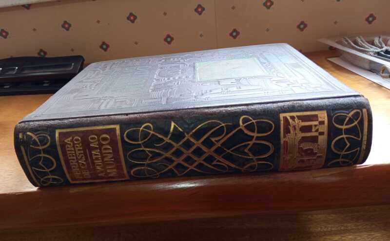 A volta ao mundo, Printed in Portugal, Ferreira de Castro, 1 - leilão extrajudicial - Não informado BR - lance mínimo R$ 250