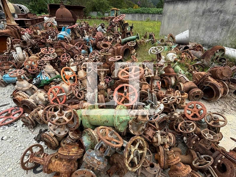 Lote com aproximadamente 50 Toneladas de Válvulas - **(Valor - leilão extrajudicial - Não informado BR - lance mínimo R$ 3